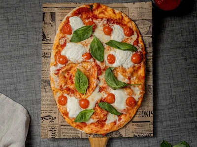 Pinsa Fresca Di Burrata Mediana