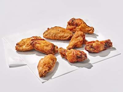 Alitas de pollo fritas 8 unidades