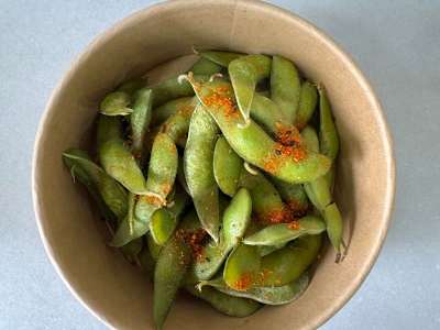Edamame picante