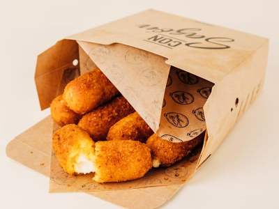 Deditos de Maíz Relleno de Queso