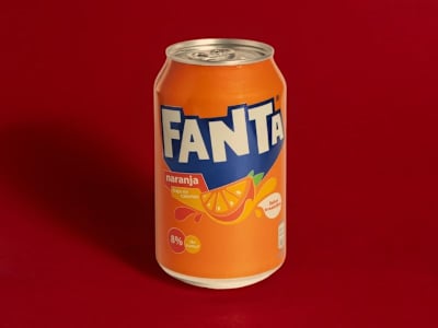 Fanta Naranja lata 330ml.