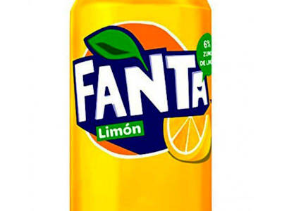 Fanta Limón lata