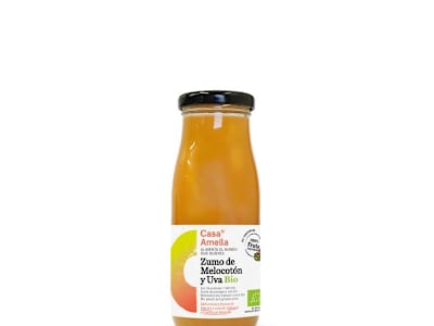 Zumo Melocotón y Uva Bio