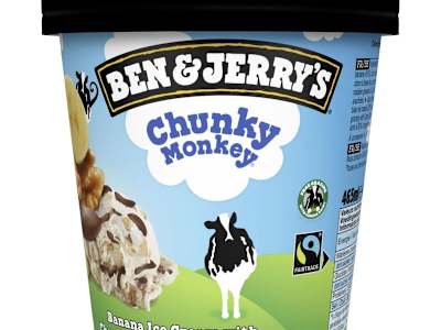 Helado Ben & Jerry's Chunky Monkey (465 ml.)