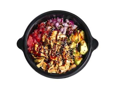 Black Classic Chicken Teriyaki Bowl