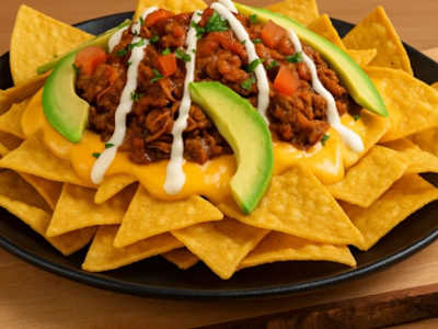 Nachos de la casa
