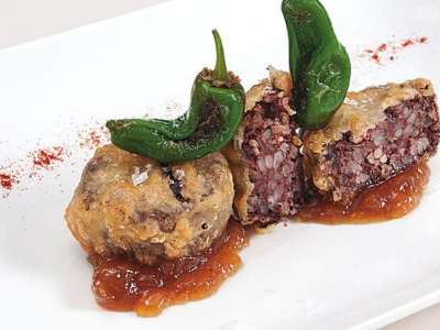 Redondo de morcilla burgos tempura (5 unidades)