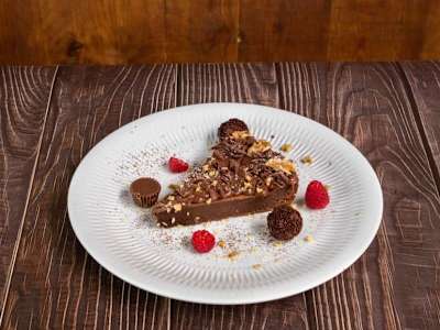 Pie de chocolate