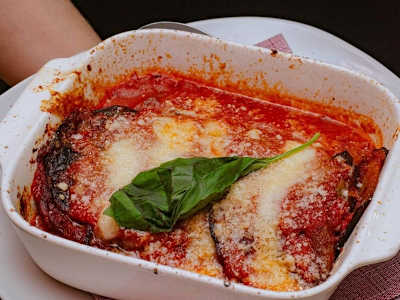 PARMIGIANA de berenjena.