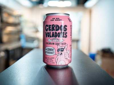 Barcelona beer Cerdos voladores Session IPA