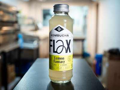 Kombucha Flax&Kale lemon fantasy