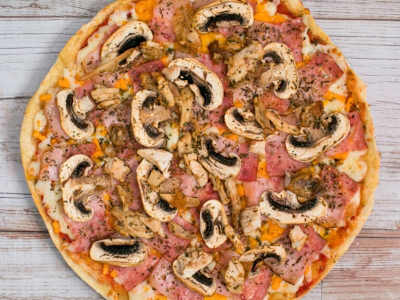 Pizza "La 5 Ingredientes de Miguel"
