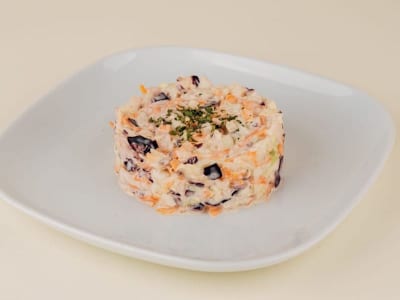 Ensalada rallada pequeña