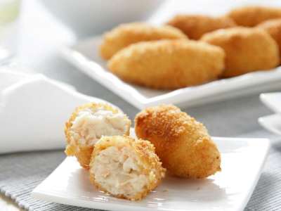 Croquetas De Merluza Con Gambas (5 uds.)
