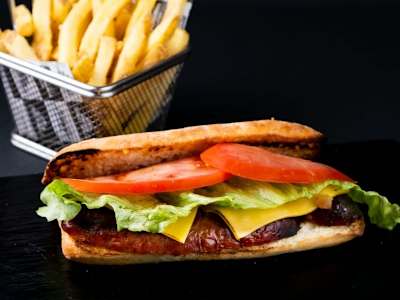 CHORIPAN DE CAMPO + PATATAS