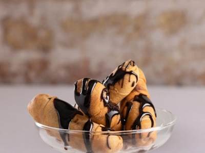 Tequeños rellenos de Nutella