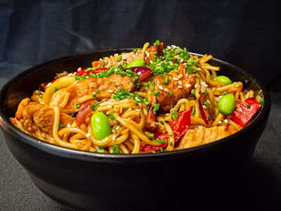 Yakisoba de verduras
