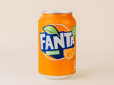 Fanta Naranja lata