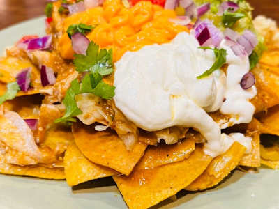 Nachos nano caseros