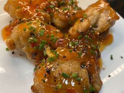 pollo frito al estilo koreano (6Ud)