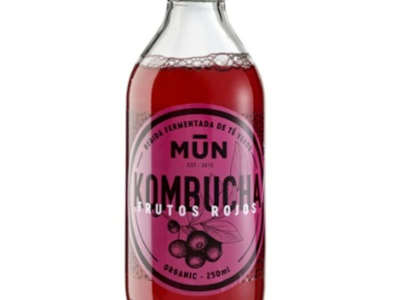 Kombucha baja en azúcar Frutos Rojos 250ml