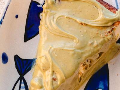 Tarta de queso al Pistacho