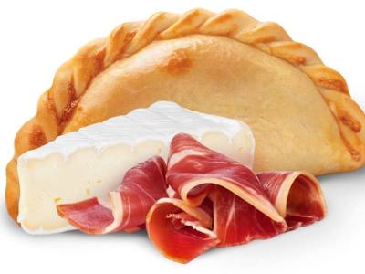 Jamón ibérico con Brie
