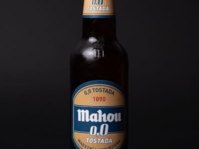 CERVEZA MAHOU TOSTADA O.O TERCIO