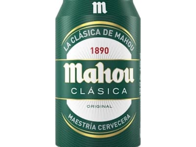 Cerveza Mahou Clásica Lata 330 Ml.