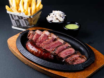 PARRILLADA DE PICAÑA Y CHORIZO (INDIVIDUAL)