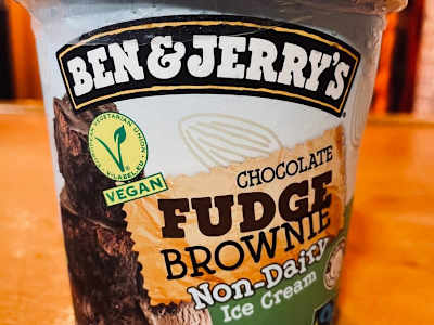 Helado ben &  Jerry's vegano de Brownie chocolate