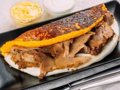 Cachapa de  Pernil