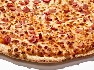 Pizza Jamón Y Queso (Medio Metro)