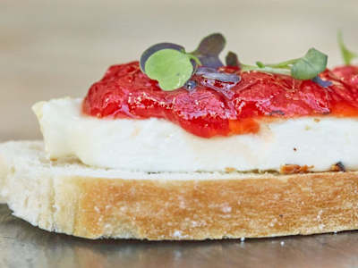 Tosta de Queso de Cabra