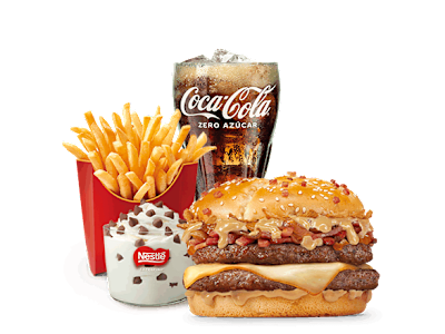 Menú Completo Doble McExtreme PX