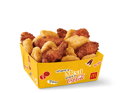 ShareBox® 10 Alitas + 10 McNuggets®