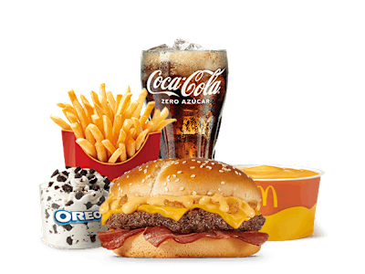Menú Completo McExtreme Dipping Cheese
