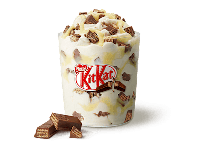 McFlurry® Kit Kat con Chocolate Blanco