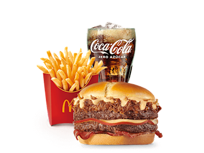 McMenú Mediano Doble McExtreme Pulled Pork