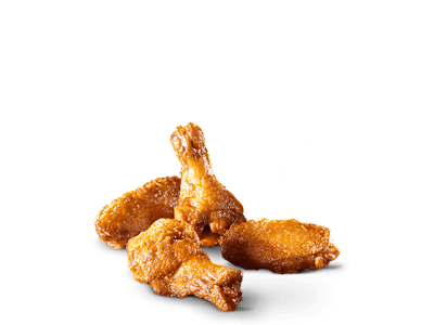 4 Alitas de pollo