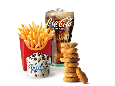 Menú Completo 9 McNuggets