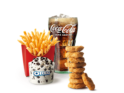 Menú Completo 9 McNuggets