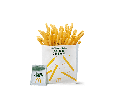 McShaker Fries Sour Cream