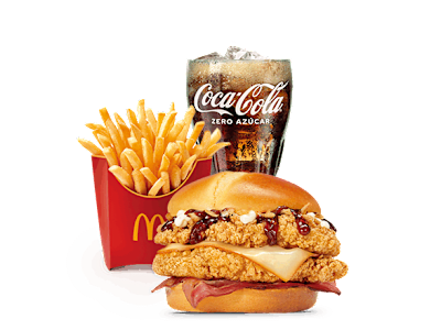 McMenú Mediano McCrispy Korean BBQ Doble
