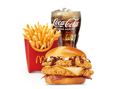 McMenú Grande McCrispy Korean BBQ Doble