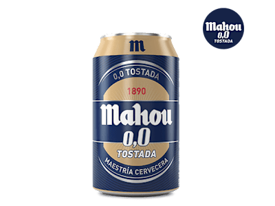 Cerveza Mahou 0,0 Tostada (Tamaño único)