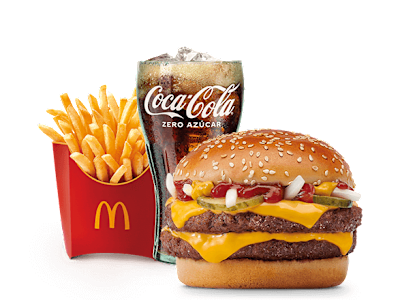 McMenú Cuarto de Libra Doble