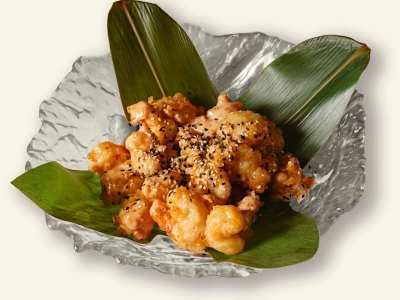 Tempura de Gambón Salvaje.