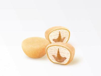 Mochi chocolate blanco.
