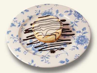 Cheesecake de Chocolate Blanco.